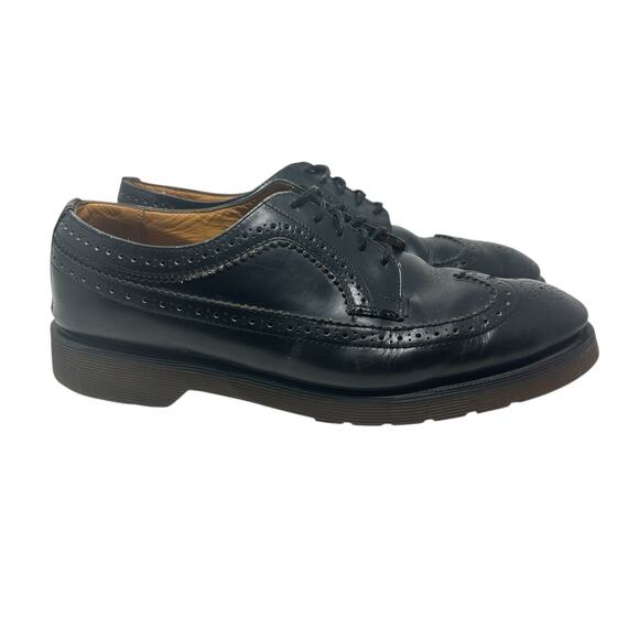 Dr. Martens Brogue Oxford Lace Up Shoes Made In England Leather‎ Black Size 10 main image 12